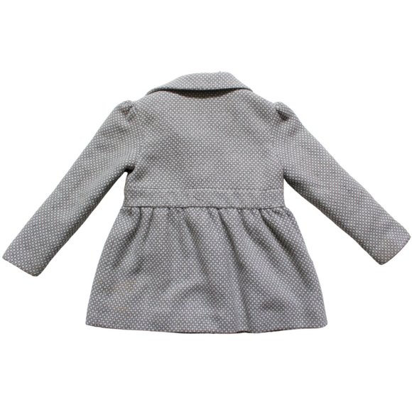 Cherokee Girls Coat SZ 5T Grey & White - Picture 2 of 8